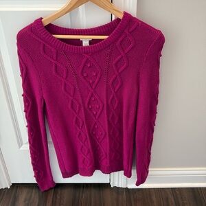 J. Crew Factory Cable Knit Sweater